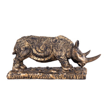 Horned Rhino Table Accent