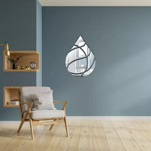 Acrylic WATER DROP  Mirror Stickers For Wall Pack Of 1 pieces Mirror Size (24x17)inches  Each