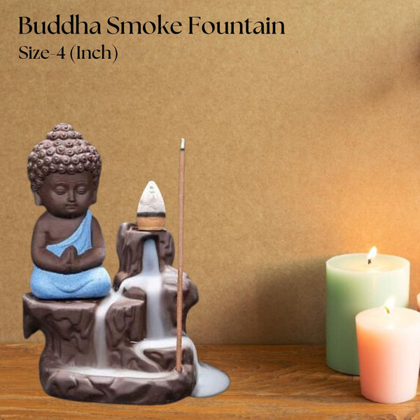 Buddha smoke fountain