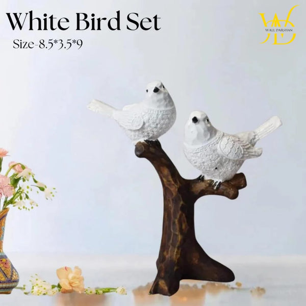 Birds Couple Figurine For Home Decor