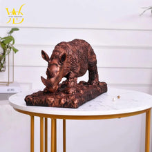 Horned Rhino Table Accent